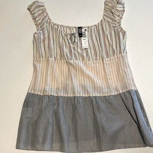 Cool summer shirt - Laundry by Shelli Segal - NWT Sz Medium